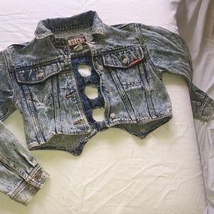 Vintage Jordache denim jacket.